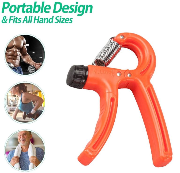 Adjustable Hand Gripper Strengthener – 10-40Kg To get this for free , Add this in cart with 11 Pcs Resistance Band Set.