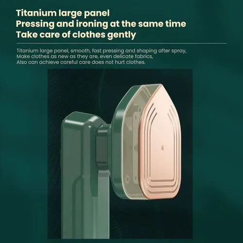 ✨ Professional Micro Steam Iron – Handheld Portable Garment Steamer for Home & Travel.