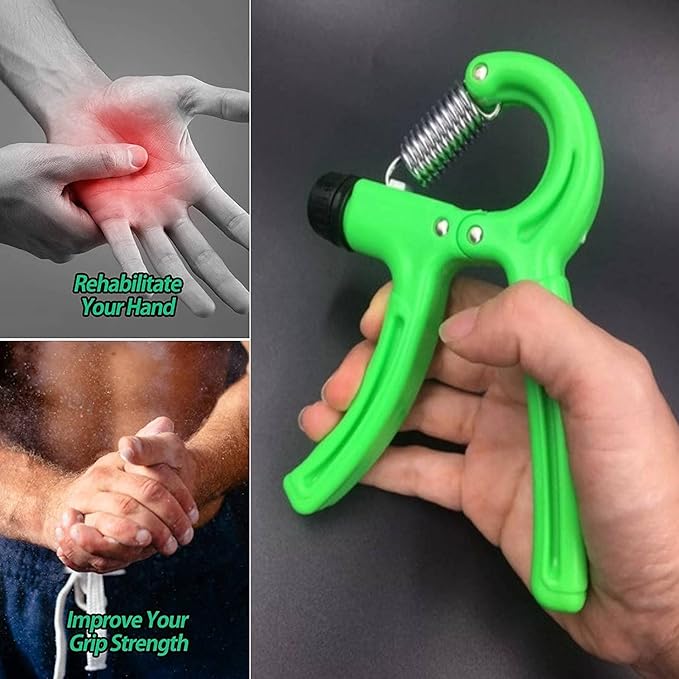 Adjustable Hand Gripper Strengthener – 10-40Kg To get this for free , Add this in cart with 11 Pcs Resistance Band Set.