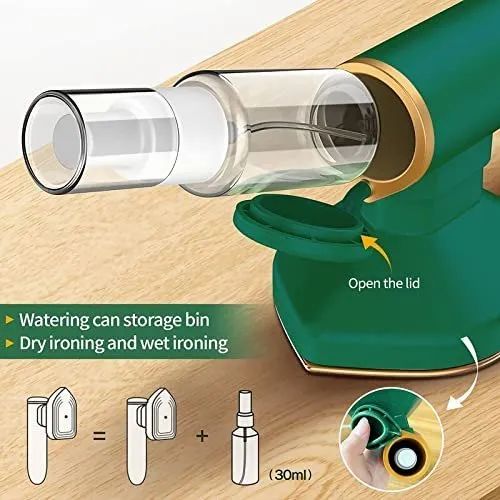 ✨ Professional Micro Steam Iron – Handheld Portable Garment Steamer for Home & Travel.